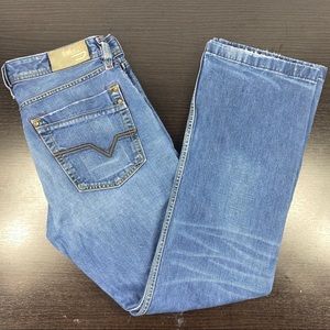 Diesel Lemmen W31 L30 blue button fly men denims
